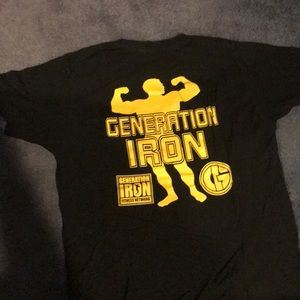 Generation Iron Bodybuilding shirt size M